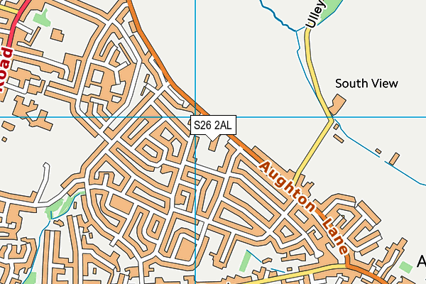 Springwood Junior Academy map (S26 2AL) - OS VectorMap District (Ordnance Survey)