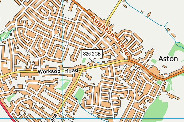 S26 2GB map - OS VectorMap District (Ordnance Survey)