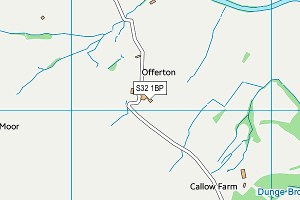 S32 1BP map - OS VectorMap District (Ordnance Survey)