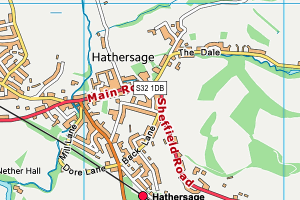 S32 1DB map - OS VectorMap District (Ordnance Survey)