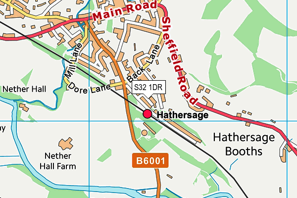 S32 1DR map - OS VectorMap District (Ordnance Survey)