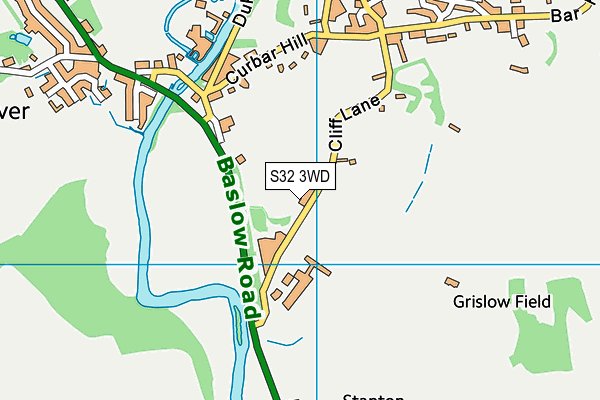 S32 3WD map - OS VectorMap District (Ordnance Survey)