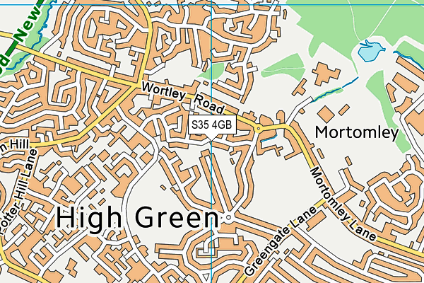 S35 4GB map - OS VectorMap District (Ordnance Survey)