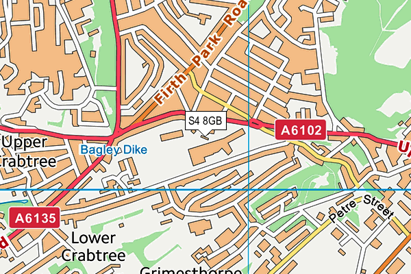 S4 8GB map - OS VectorMap District (Ordnance Survey)