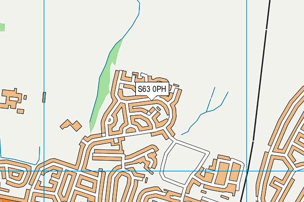 S63 0PH map - OS VectorMap District (Ordnance Survey)