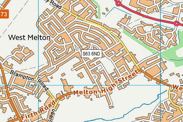 S63 6ND map - OS VectorMap District (Ordnance Survey)