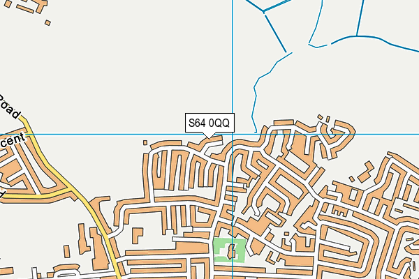 S64 0QQ map - OS VectorMap District (Ordnance Survey)