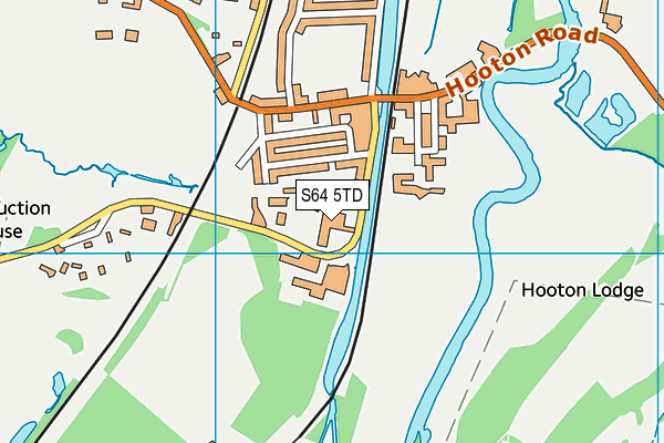 S64 5TD map - OS VectorMap District (Ordnance Survey)