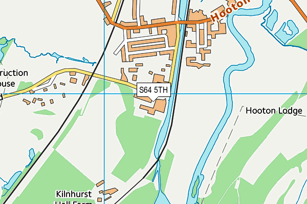 S64 5TH map - OS VectorMap District (Ordnance Survey)