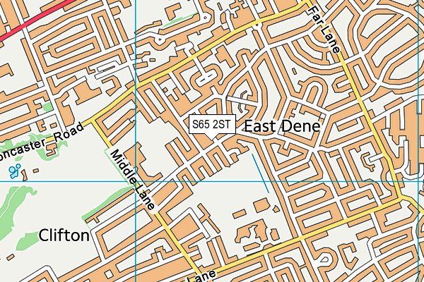 S65 2ST map - OS VectorMap District (Ordnance Survey)