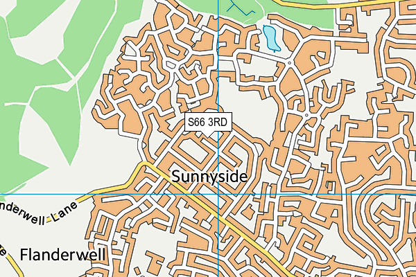 S66 3RD map - OS VectorMap District (Ordnance Survey)