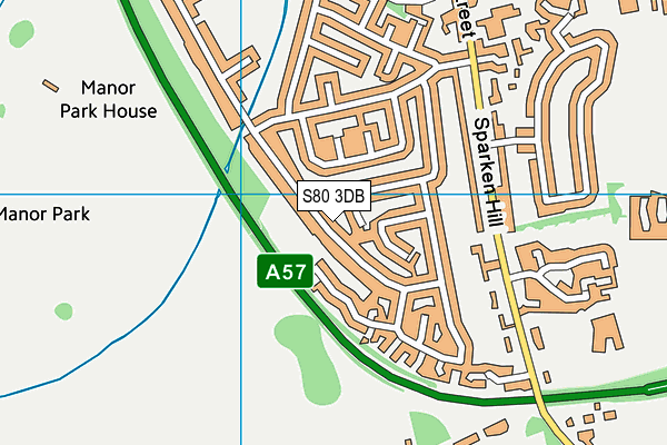 S80 3DB map - OS VectorMap District (Ordnance Survey)