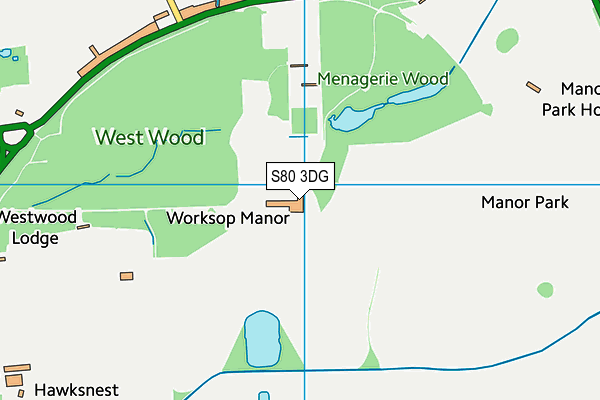 S80 3DG map - OS VectorMap District (Ordnance Survey)