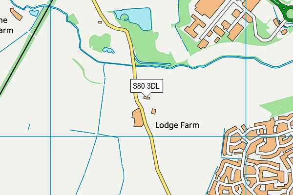 S80 3DL map - OS VectorMap District (Ordnance Survey)