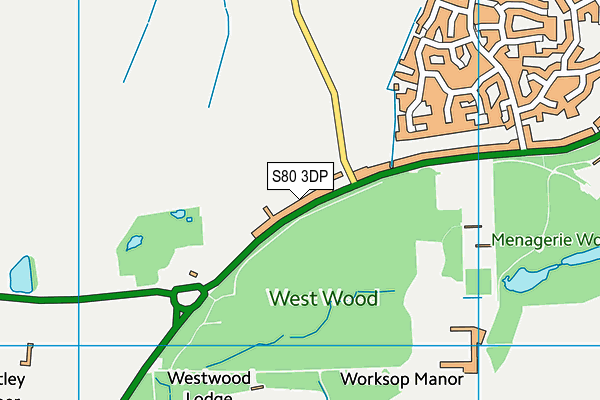 S80 3DP map - OS VectorMap District (Ordnance Survey)