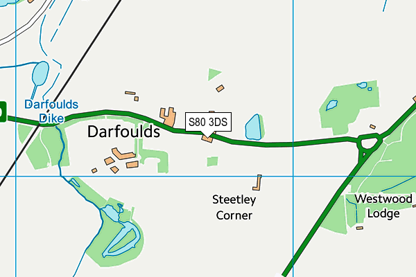 S80 3DS map - OS VectorMap District (Ordnance Survey)