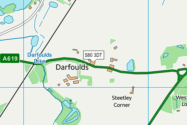 S80 3DT map - OS VectorMap District (Ordnance Survey)