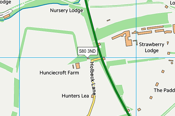 S80 3ND map - OS VectorMap District (Ordnance Survey)