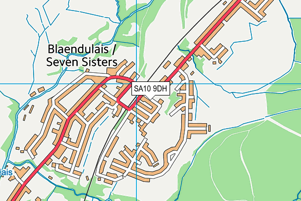 Map of SEVEN SISTERS STORES LTD at district scale