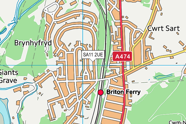 Map of CROFTY BURGER LTD at district scale