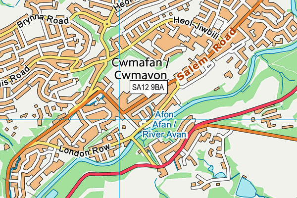 Map of CWMAFAN COMMUNITY ENGAGEMENT CENTRE CIC at district scale