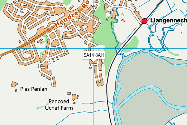 Map of ORIS SWANSEA LIMITED at district scale