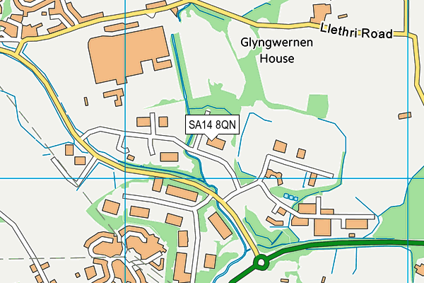 Map of LLESIANT DELTA WELLBEING LTD at district scale