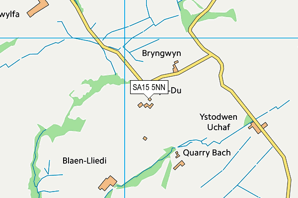 SA15 5NN map - OS VectorMap District (Ordnance Survey)