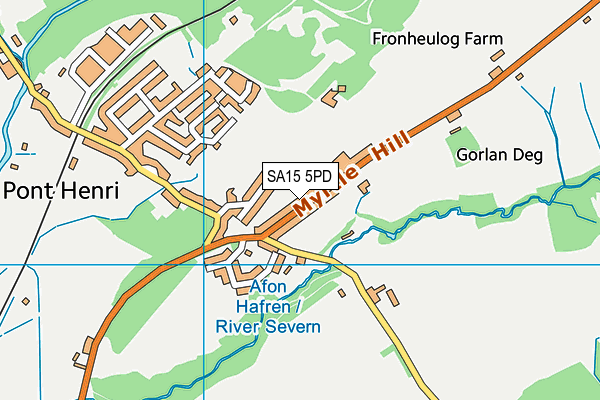 Map of BURTONROBERTS LTD at district scale