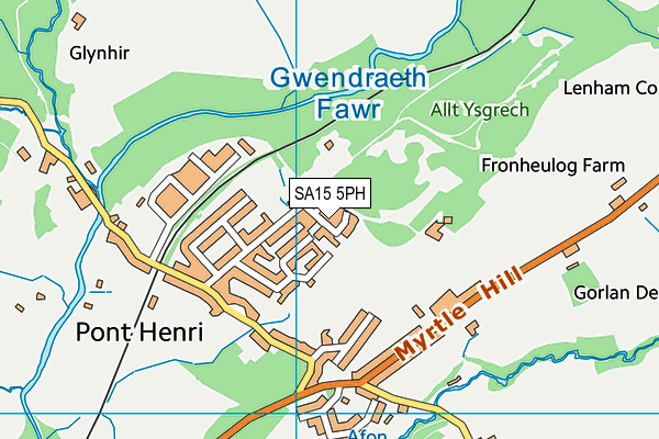 Map of GOBLIN WOOD LTD at district scale