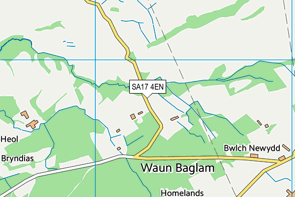SA17 4EN map - OS VectorMap District (Ordnance Survey)