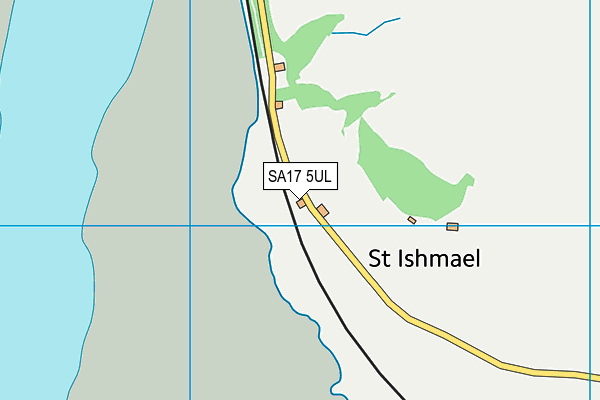 SA17 5UL map - OS VectorMap District (Ordnance Survey)