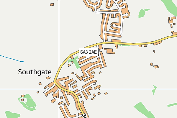 Map of SWANSEA LANDSCAPING LTD at district scale