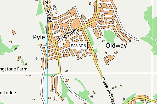 Map of RHYS JONES HOMES LTD at district scale