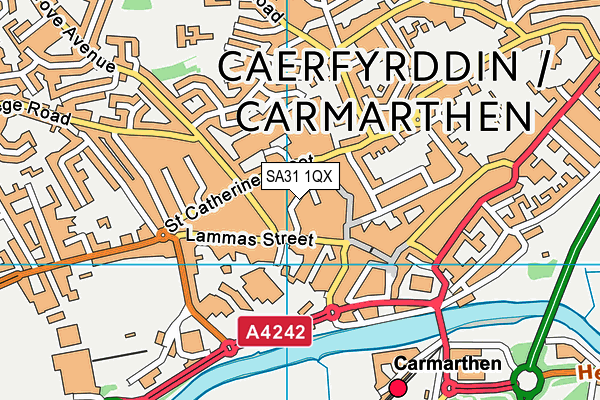 Map of AH CARMS LTD at district scale