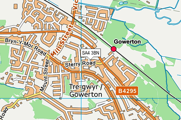 Map of FOREST FLOWER (GOWERTON) LTD at district scale