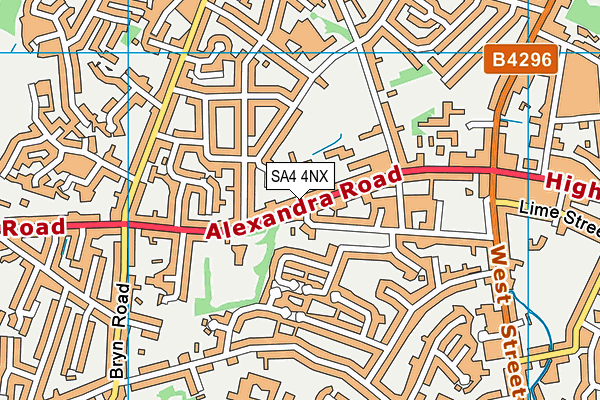 Map of JOHN’S FISHBAR (GORSEINON) LIMITED at district scale