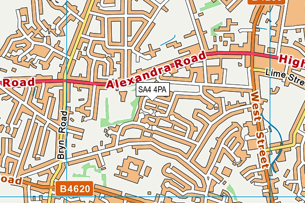 Map of RLB HOME IMPROVEMENTS LTD at district scale