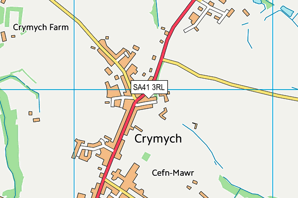 Map of CRYMYCH KEBAB HOUSE LTD at district scale