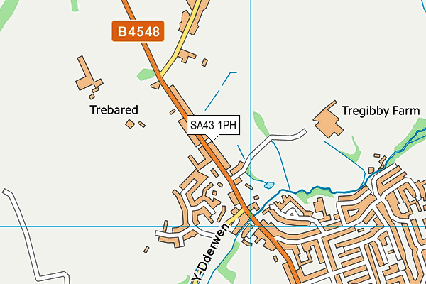Map of TREBARED CYF at district scale