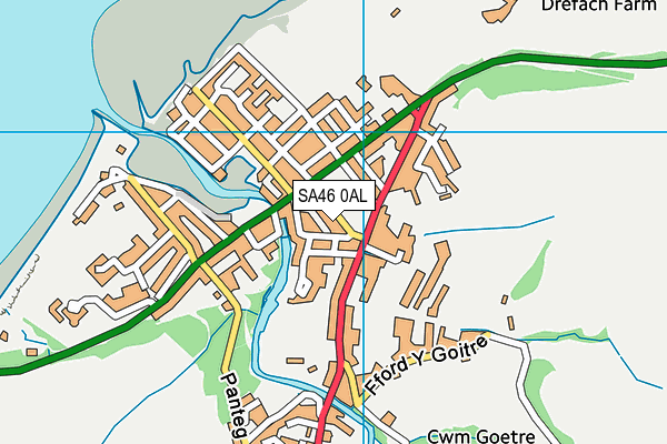 Map of GWYNNE HUGHES LIMITED at district scale
