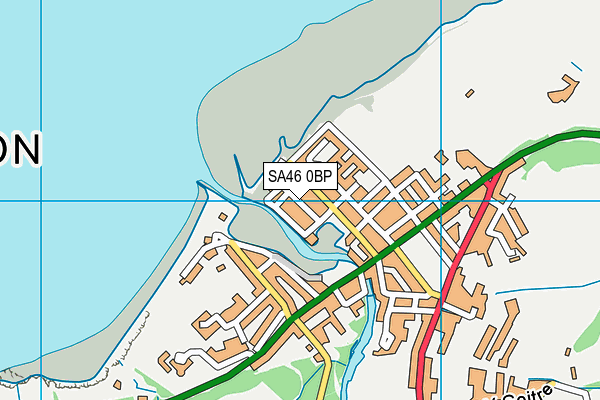 Map of GATEHOUSE (WALES) LIMITED at district scale