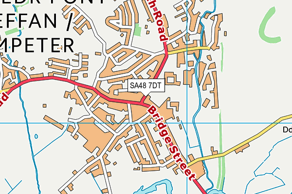 Map of MORGAN & DAVIES LTD at district scale