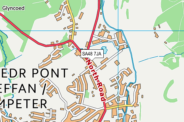 Map of D.D.EVANS & SONS LIMITED at district scale