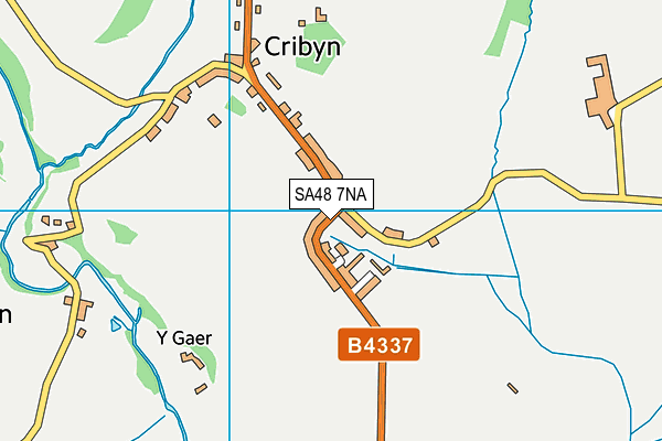 SA48 7NA map - OS VectorMap District (Ordnance Survey)