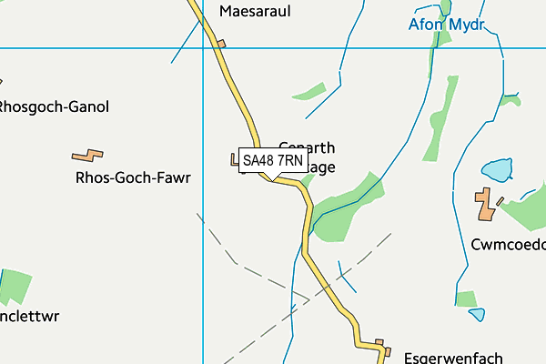 SA48 7RN map - OS VectorMap District (Ordnance Survey)