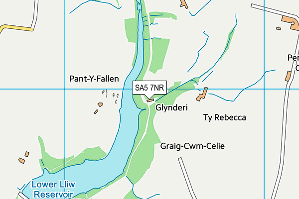 SA5 7NR map - OS VectorMap District (Ordnance Survey)