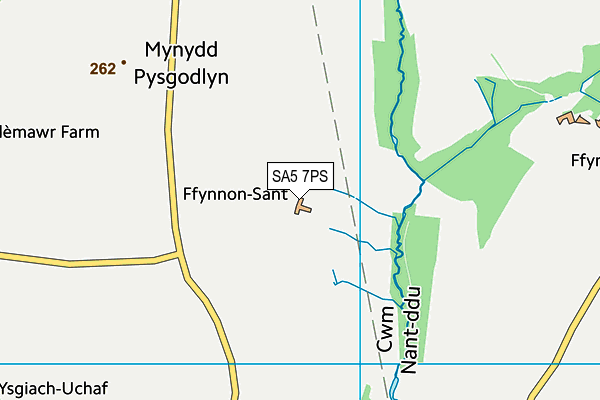 SA5 7PS map - OS VectorMap District (Ordnance Survey)