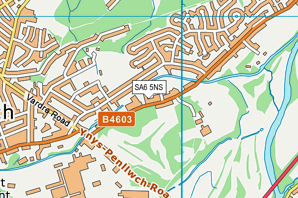 Map of DALEY HOMES LTD at district scale
