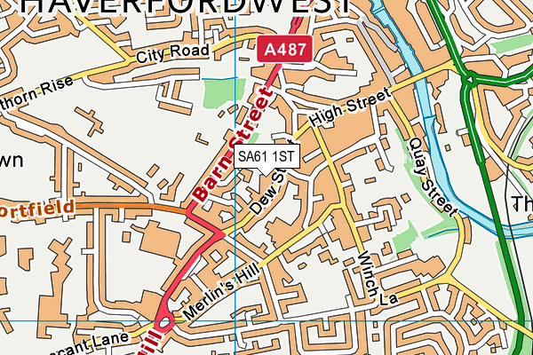 Map of DEW STREET DENTAL PRACTICE LIMITED at district scale